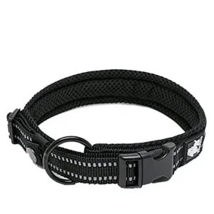 Truelove Pet Dog Collar Nylon Adjustable Webbing Padded Soft Reflective
